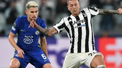 Federico Bernardeschi of Juventus (right) and Jorginho of Chelsea (left)