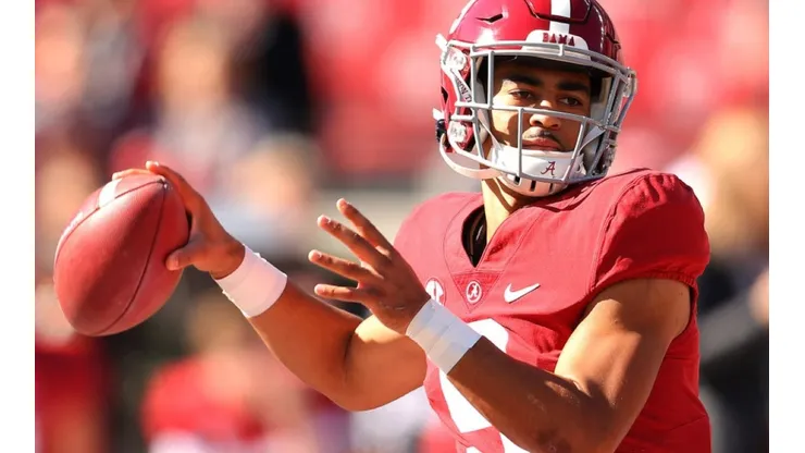 Bryce Young of Alabama at the game vs LSU