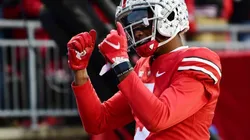 Garret Wilson of the Buckeyes at the game vs Purdue