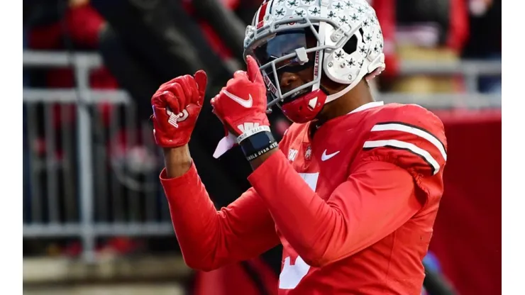 Garret Wilson of the Buckeyes at the game vs Purdue
