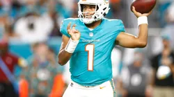 Tua Tagovailoa at the game vs Baltimore Ravens