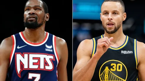 Kevin Durant (left) & Stephen Curry