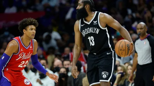 James Harden against the Sixers