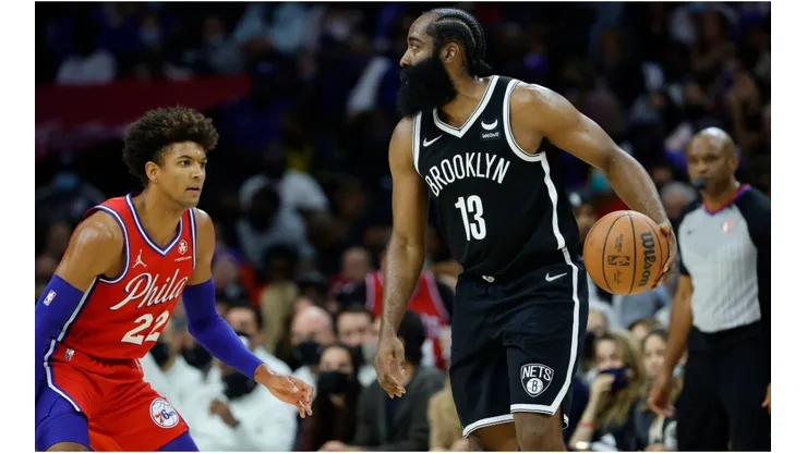 James Harden against the Sixers