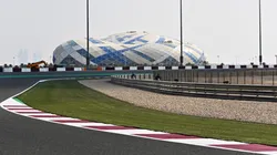 A general view of the track during previews ahead of the F1 Grand Prix of Qatar