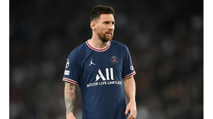 Lionel Messi of Paris Saint Germain