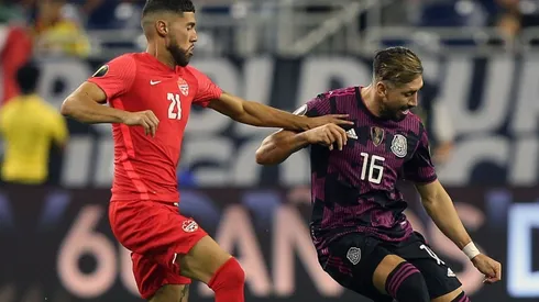 Jonathan Osorio of Canada against Hector Herrera of Mexico.