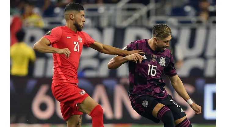 Jonathan Osorio of Canada against Hector Herrera of Mexico.