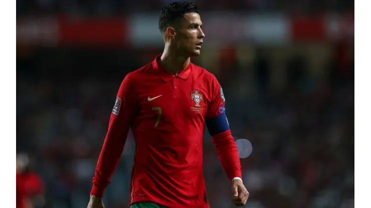 Cristiano Ronaldo after the game vs Serbia.