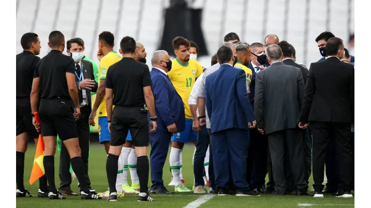 Brazilian health authorities interrupted the World Cup Qualifier between the hosts and Argentina in September.