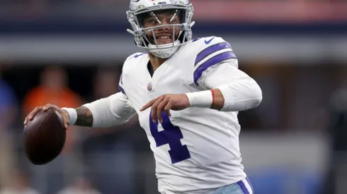 Dak Prescott at the game vs Denver Broncos on November 7