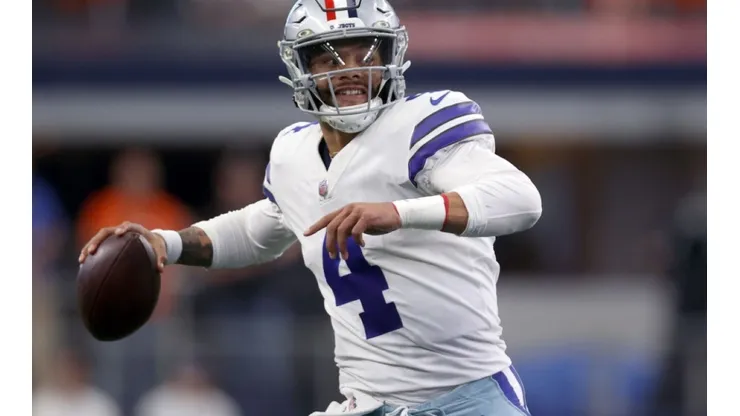 Dak Prescott at the game vs Denver Broncos on November 7
