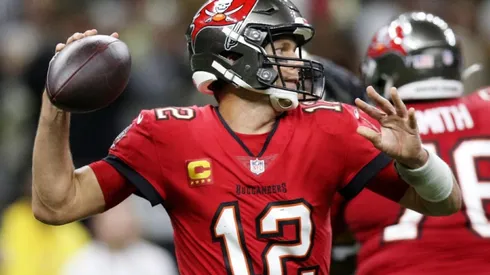 Tom Brady at the game vs Sains, his most recent lost with the Buccaneers before Bye Week 9.