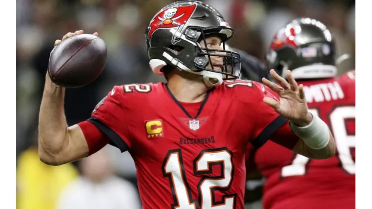 Tom Brady at the game vs Sains, his most recent lost with the Buccaneers before Bye Week 9.