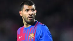 Sergio Aguero of FC Barcelona