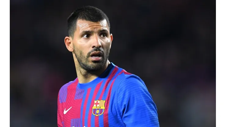 Sergio Aguero of FC Barcelona