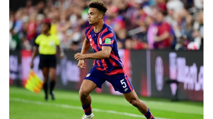 Antonee Robinson of the United States