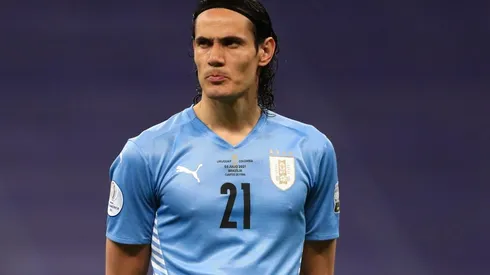 Edinson Cavani of Uruguay