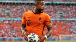 Memphis Depay of the Netherlands.