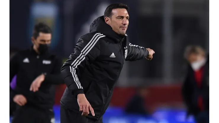 Argentina national team head coach Lionel Scaloni.