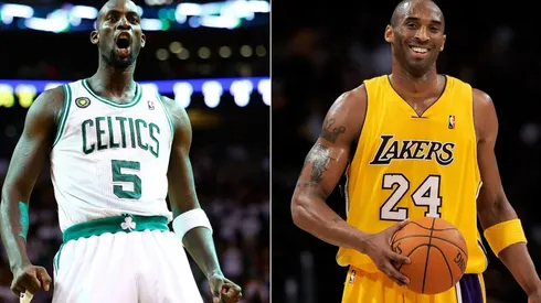 Kevin Garnett (left) & Kobe Bryant