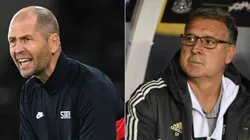 USMNT head coach Gregg Berhalter (left) and Mexico manager Gerardo Martino.