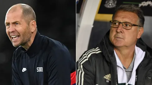 USMNT head coach Gregg Berhalter (left) and Mexico manager Gerardo Martino.