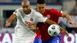 Tesho Akindele of Canada (left) and Oscar Duarte of Costa Rica (right)