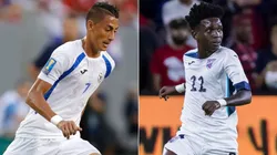 Carlos Chavarría of Nicaragua (left) and Randys Reve of Cuba