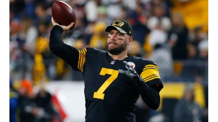 Ben Roethlisberger at his most recent game vs the Chicago Bears on November 8 Week 9