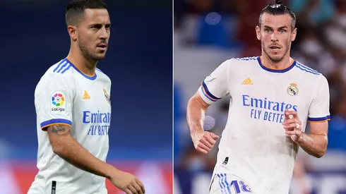 Eden Hazard (left) and Gareth Bale could be among the list of players on their way out of Real Madrid.