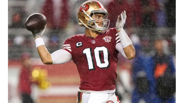 Jimmy Garoppolo of the 49ers