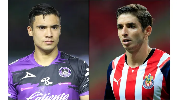 Nicolas Diaz of Mazatlan (left) and Isaac Brizuela of Chivas.