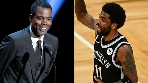 Chris Rock (left) & Kyrie Irving