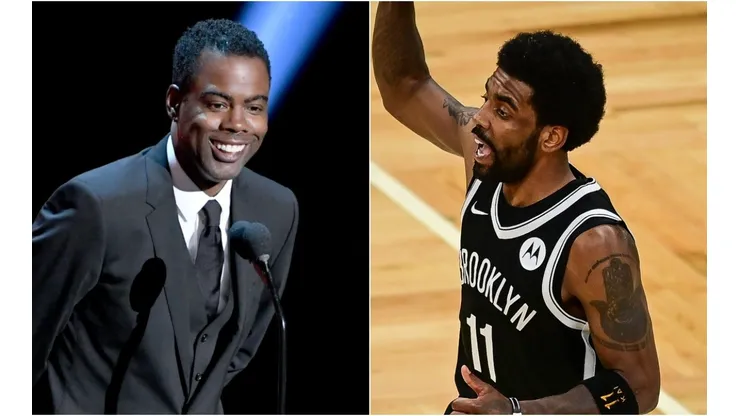 Chris Rock (left) & Kyrie Irving