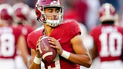 Starting quarterback Bryce Young of Alabama