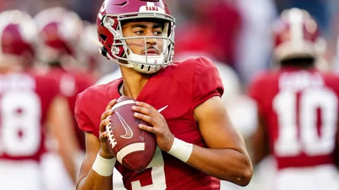 Starting quarterback Bryce Young of Alabama