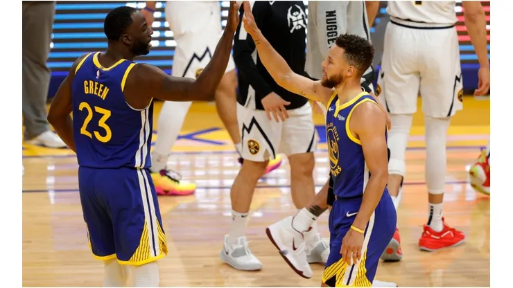 Stephen Curry & Draymond Green.