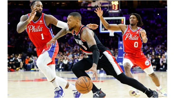 Damian Lillard vs. the Sixers