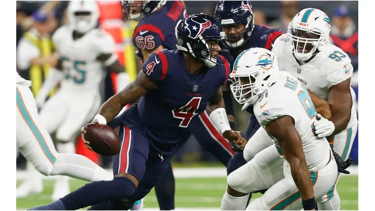 Deshaun Watson against the Dolphins