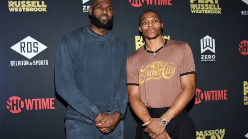 LeBron James and Russell Westbrook