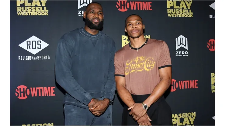 LeBron James and Russell Westbrook