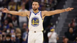 Steph Curry of the Warriors during his game vs the Grizzlies on October 28
