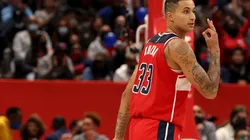 Kyle Kuzma #33 of the Washington Wizards