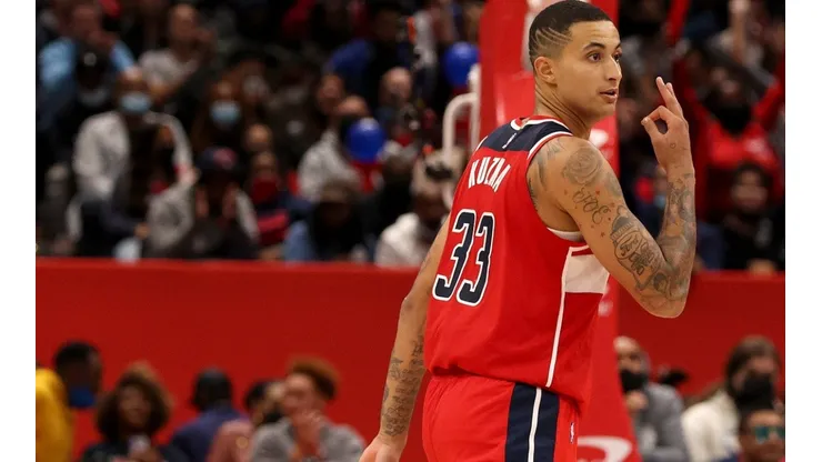 Kyle Kuzma #33 of the Washington Wizards