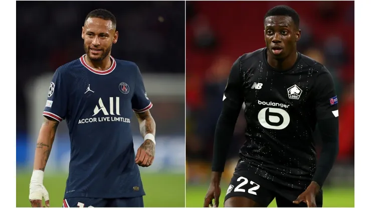 Neymar and Tim Weah
