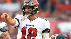 Tom Brady #12 of the Tampa Bay Buccaneers