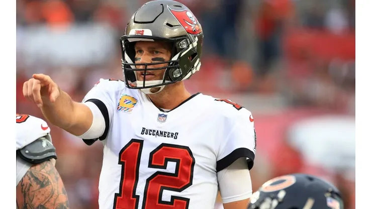 Tom Brady #12 of the Tampa Bay Buccaneers