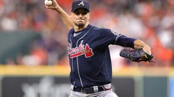 Charlie Morton #50 of the Atlanta Braves