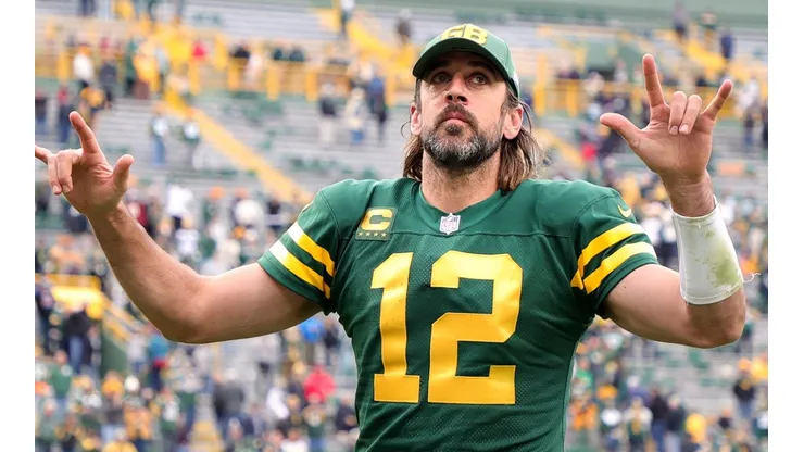 Aaron Rodgers is having a great time in Green Bay after a tough offseason.
